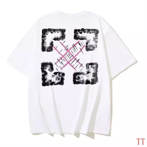 Replica Off-White T-Shirts Short Sleeved For Unisex #1350351 $32.00 USD for Wholesale