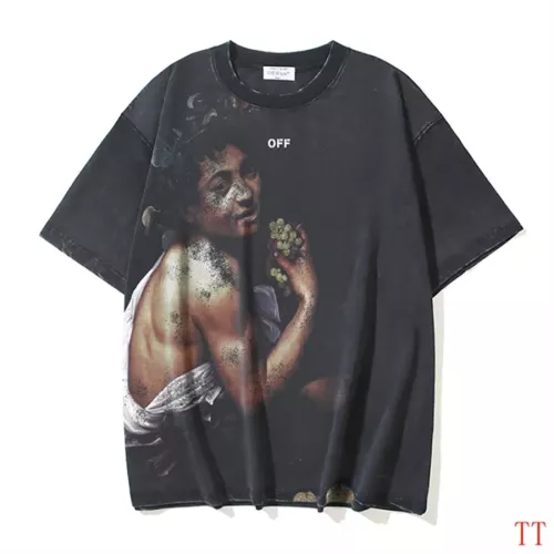 Replica Off-White T-Shirts Short Sleeved For Unisex #1350364 $38.00 USD for Wholesale