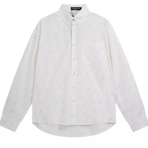 Replica Balenciaga Shirts Long Sleeved For Unisex #1350379, $52.00 USD, [ITEM#1350379], Replica Balenciaga Shirts outlet from China
