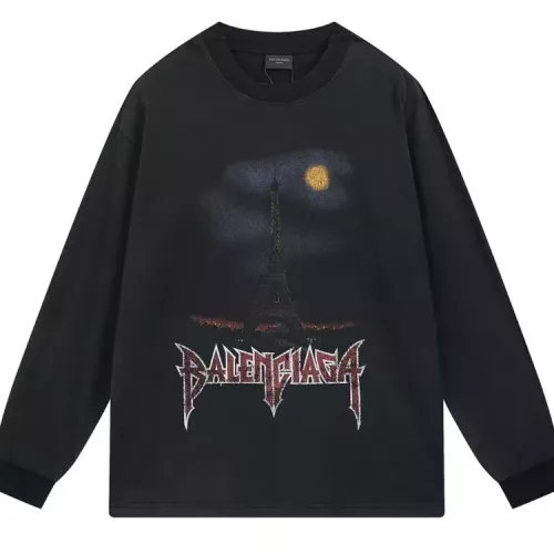 Replica Balenciaga T-Shirts Long Sleeved For Unisex #1350397, $45.00 USD, [ITEM#1350397], Replica Balenciaga T-Shirts outlet from China