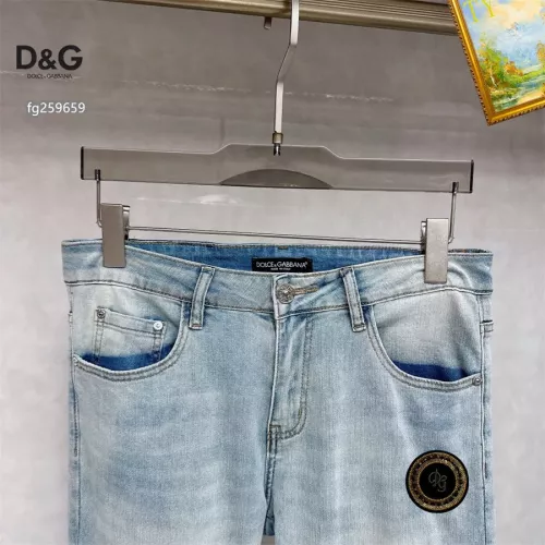Replica Dolce & Gabbana D&G Jeans For Men #1350400 $48.00 USD for Wholesale