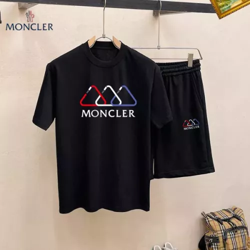 Moncler Tracksuits Short Sleeved For Men #1350520