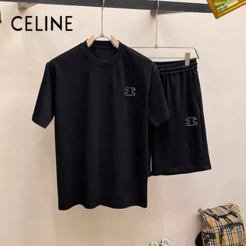 Replica Celine Tracksuits Short Sleeved For Men #1350544, $48.00 USD, [ITEM#1350544], Replica Celine Tracksuits outlet from China