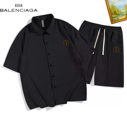 Balenciaga Fashion Tracksuits Short Sleeved For Men #1350550