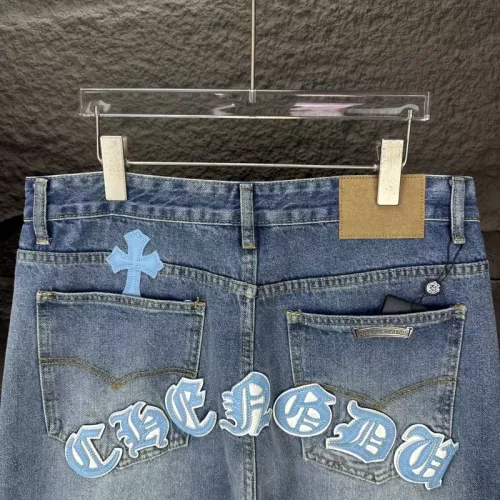 Replica Chrome Hearts Jeans For Unisex #1350689 $56.00 USD for Wholesale
