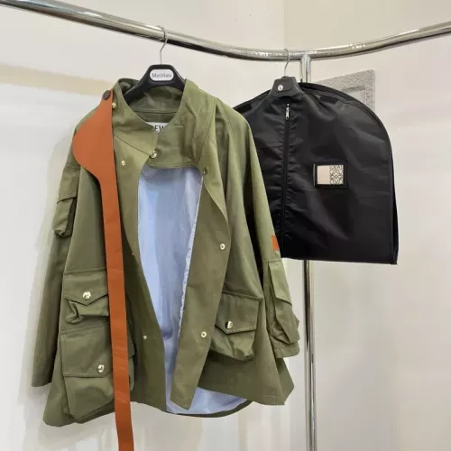 Replica LOEWE Jackets Long Sleeved For Women #1351025 $98.00 USD for Wholesale