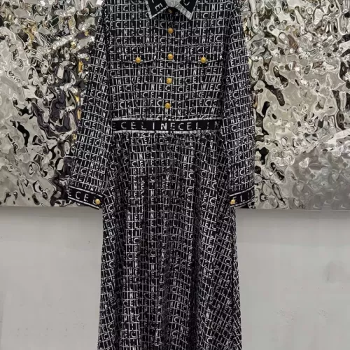 Replica Celine Dresses Long Sleeved For Women #1351069, $82.00 USD, [ITEM#1351069], Replica Celine Dresses outlet from China