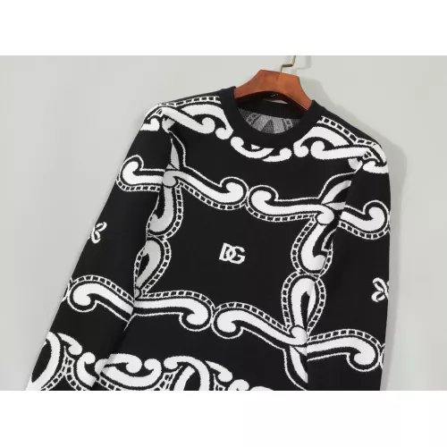 Replica Dolce & Gabbana D&G Sweaters Long Sleeved For Men #1351097 $42.00 USD for Wholesale
