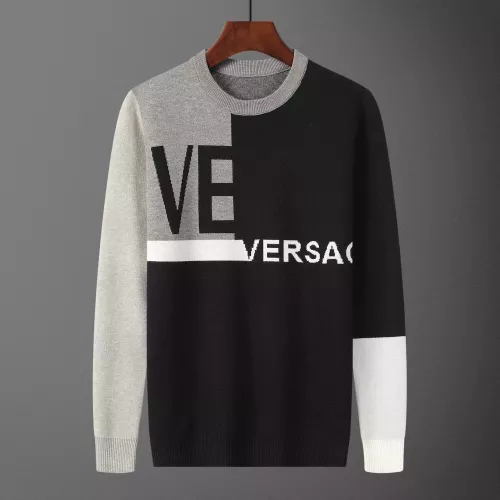Replica Versace Sweaters Long Sleeved For Men #1351129, $42.00 USD, [ITEM#1351129], Replica Versace Sweaters outlet from China