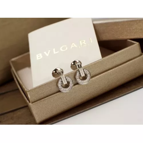 Replica Bvlgari Earrings For Women #1351293 $32.00 USD for Wholesale