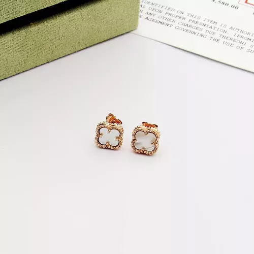 Replica Van Cleef &amp; Arpels Earrings For Women #1351508, $25.00 USD, [ITEM#1351508], Replica Van Cleef &amp; Arpels Earrings outlet from China