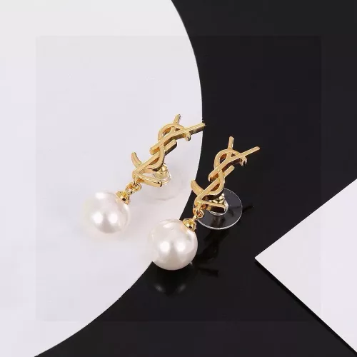 Replica Yves Saint Laurent YSL Earrings For Women #1351538 $25.00 USD for Wholesale