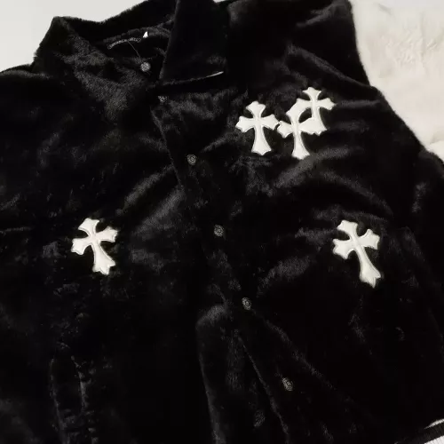 Replica Chrome Hearts Jackets Long Sleeved For Unisex #1351545 $80.00 USD for Wholesale