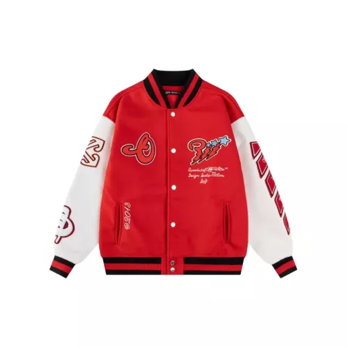 Replica Off-White Jackets Long Sleeved For Unisex #1351704, $80.00 USD, [ITEM#1351704], Replica Off-White Jackets outlet from China