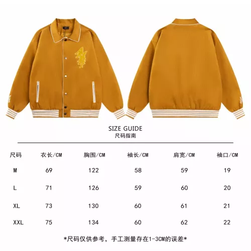 Replica Amiri Jackets Long Sleeved For Unisex #1351766 $80.00 USD for Wholesale