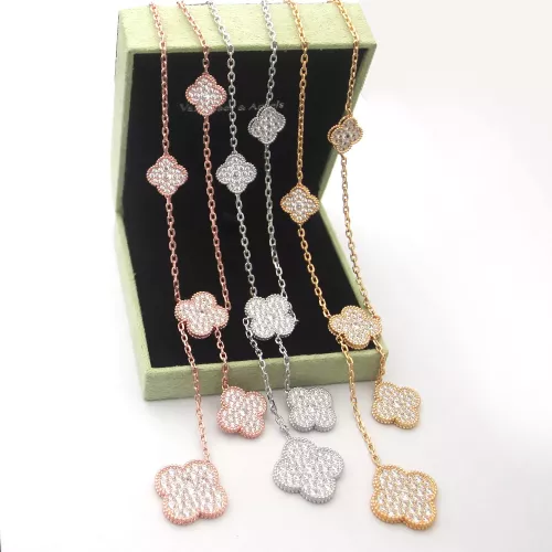 Replica Van Cleef & Arpels Necklaces For Women #1351839 $40.00 USD for Wholesale