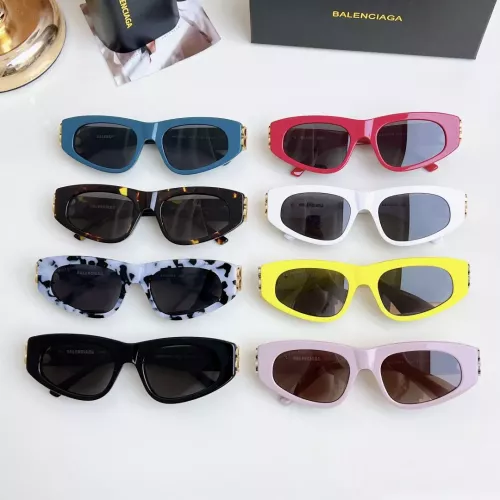 Replica Balenciaga AAA Quality Sunglasses #1352308 $60.00 USD for Wholesale