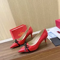 $102.00 USD Valentino High-Heeled Shoes For Women #1341640