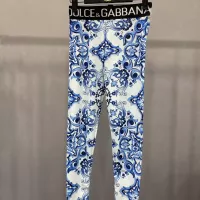 $40.00 USD Dolce & Gabbana D&G Yoga Tracksuits Sleeveless For Women #1341778