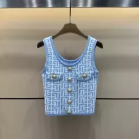 $60.00 USD Balmain T-Shirts Sleeveless For Women #1341992