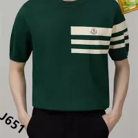$42.00 USD Moncler T-Shirts Short Sleeved For Men #1342102