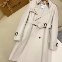 $200.00 USD Burberry Trench Coat Long Sleeved For Women #1342313