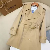 $200.00 USD Burberry Trench Coat Long Sleeved For Women #1342314