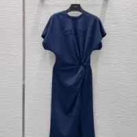 $118.00 USD Celine Dresses Short Sleeved For Women #1342352