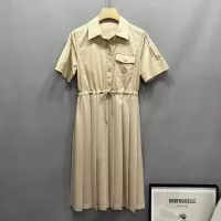 $140.00 USD Moncler Dresses Short Sleeved For Women #1342370