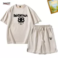 $48.00 USD Balenciaga Fashion Tracksuits Short Sleeved For Men #1342388