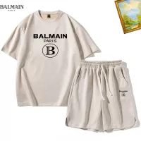 $48.00 USD Balmain Tracksuits Short Sleeved For Men #1342440