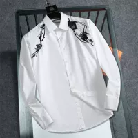 $48.00 USD Alexander McQueen Shirts Long Sleeved For Men #1343565