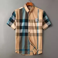 $36.00 USD Burberry Shirts Short Sleeved For Men #1346588