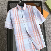 $36.00 USD Burberry Shirts Short Sleeved For Men #1346596