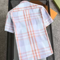 $36.00 USD Burberry Shirts Short Sleeved For Men #1346596