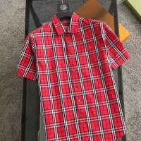 $36.00 USD Burberry Shirts Short Sleeved For Men #1346612