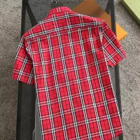 $36.00 USD Burberry Shirts Short Sleeved For Men #1346612