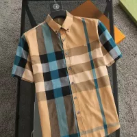 $36.00 USD Burberry Shirts Short Sleeved For Men #1346615