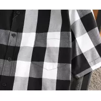 $38.00 USD Burberry Shirts Short Sleeved For Men #1346629