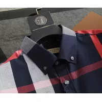 $38.00 USD Burberry Shirts Short Sleeved For Men #1346633
