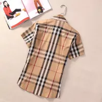 $36.00 USD Burberry Shirts Short Sleeved For Women #1346646