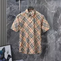 $39.00 USD Burberry Shirts Short Sleeved For Men #1346653