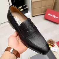 $108.00 USD Salvatore Ferragamo Leather Shoes For Men #1347524