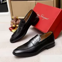 $108.00 USD Salvatore Ferragamo Leather Shoes For Men #1347526