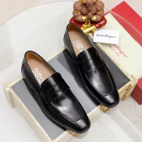 $108.00 USD Salvatore Ferragamo Leather Shoes For Men #1347526