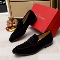 $108.00 USD Salvatore Ferragamo Leather Shoes For Men #1347527