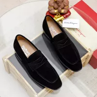 $108.00 USD Salvatore Ferragamo Leather Shoes For Men #1347527