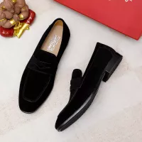 $108.00 USD Salvatore Ferragamo Leather Shoes For Men #1347527