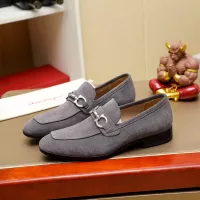 $108.00 USD Salvatore Ferragamo Leather Shoes For Men #1347528