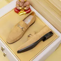 $108.00 USD Salvatore Ferragamo Leather Shoes For Men #1347529